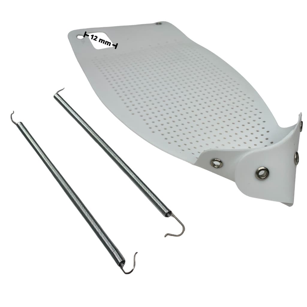 Sapata Térmica Teflon Anti Brilho Ferro Passar  Industrial Gravitacional Doméstico Expessura 12MM