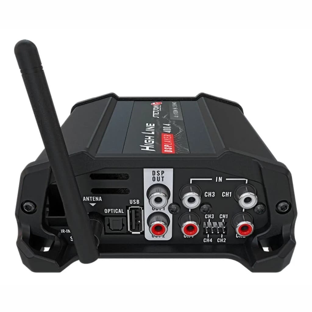 Stetsom Dsp HL400.4 Módulo Amplificador 4 Canais 400W RMS 2 Ohm Som Automotivo de Alta Performance
