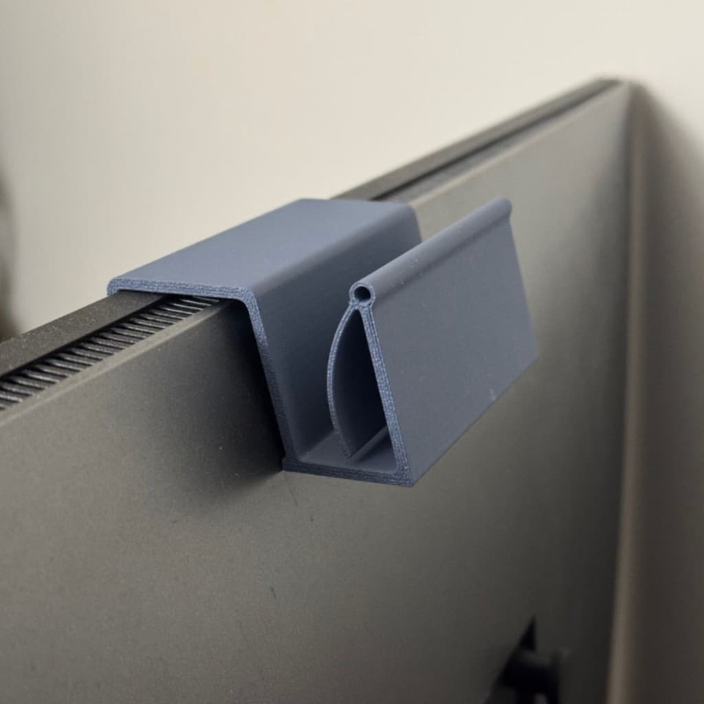 Suporte de Celular pra Câmera de Continuidade Horizontal Discreto pra monitor Use seu Telefone como WebCam