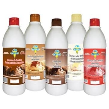 Cobertura para Sorvete Du Porto 1,3Kg - Diversos Sabores