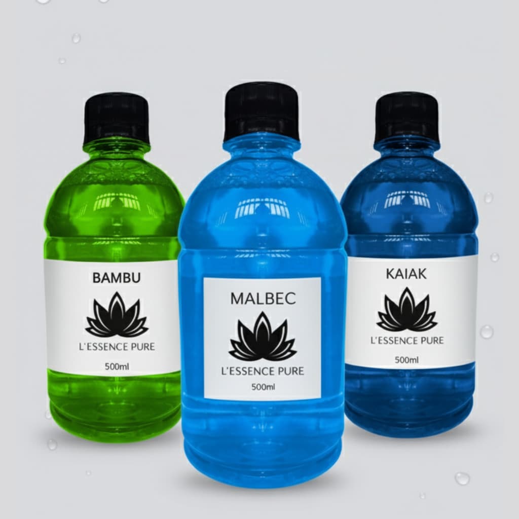 KIT 3 UN Aromatizador Limpeza / Multiuso Casa / 500ml – SORTIDOS