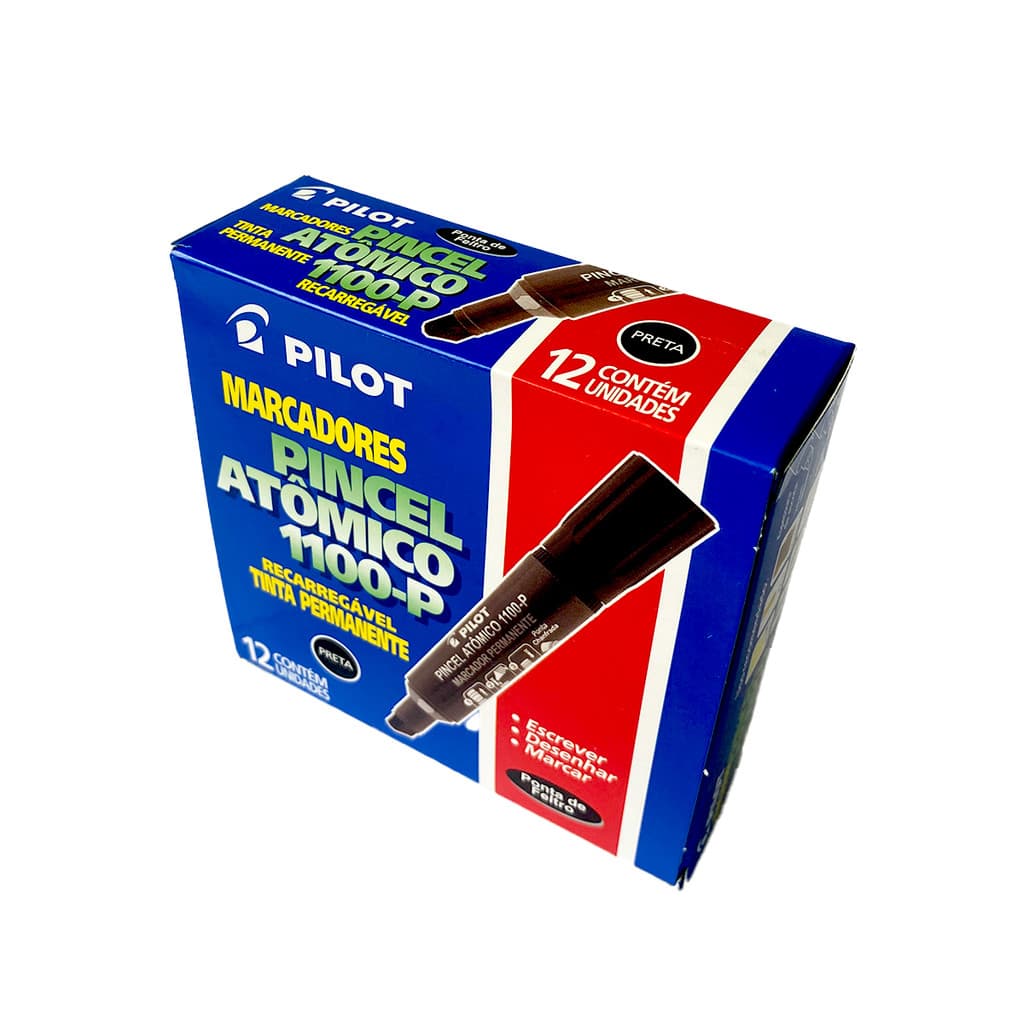 PINCEL ATOMICO PILOT PRETO CAIXA COM 12