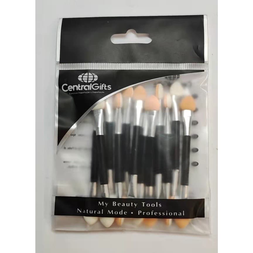 Kit 36/60/120  Aplicadores de Sombra Descartáveis de Olho de Pó de Dois Lados