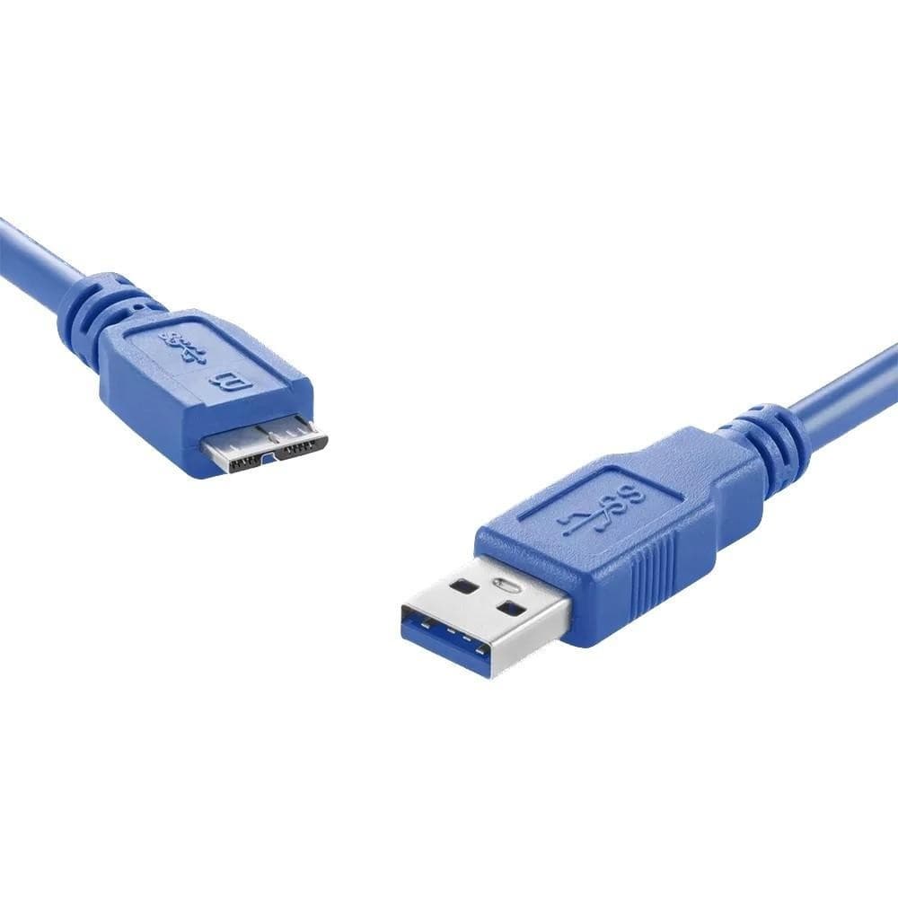 Cabo Usb 3.0  Para Hd Externa 3mt Us3.0-am-3m