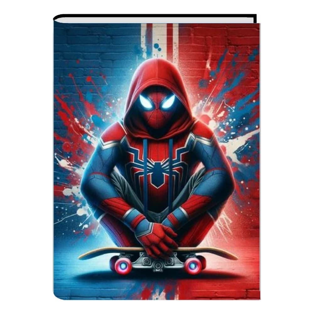 Caderno Homem Aranha Brochura Grande Escolar