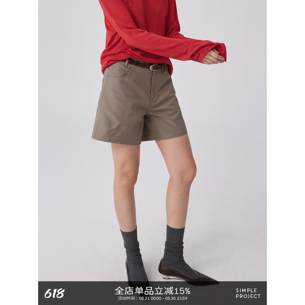 Projeto Simples * Shorts Com Fivela Femininos