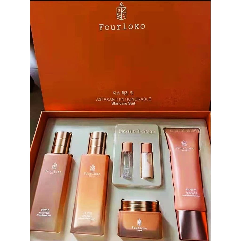 Kuaishou Influencer loko Siloko Astaxantina Conjunto Creme de Água Essência Hidratante Hidratante Cuidados com a Pele Ti