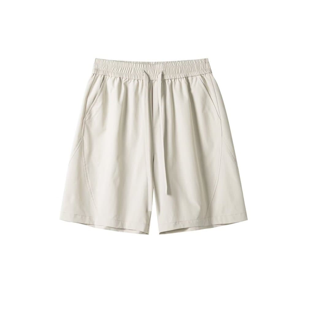 Macacão de secagem rápida ao ar livre Shorts masculino verão Street Wear solto japonês Casual em linha reta perna larga