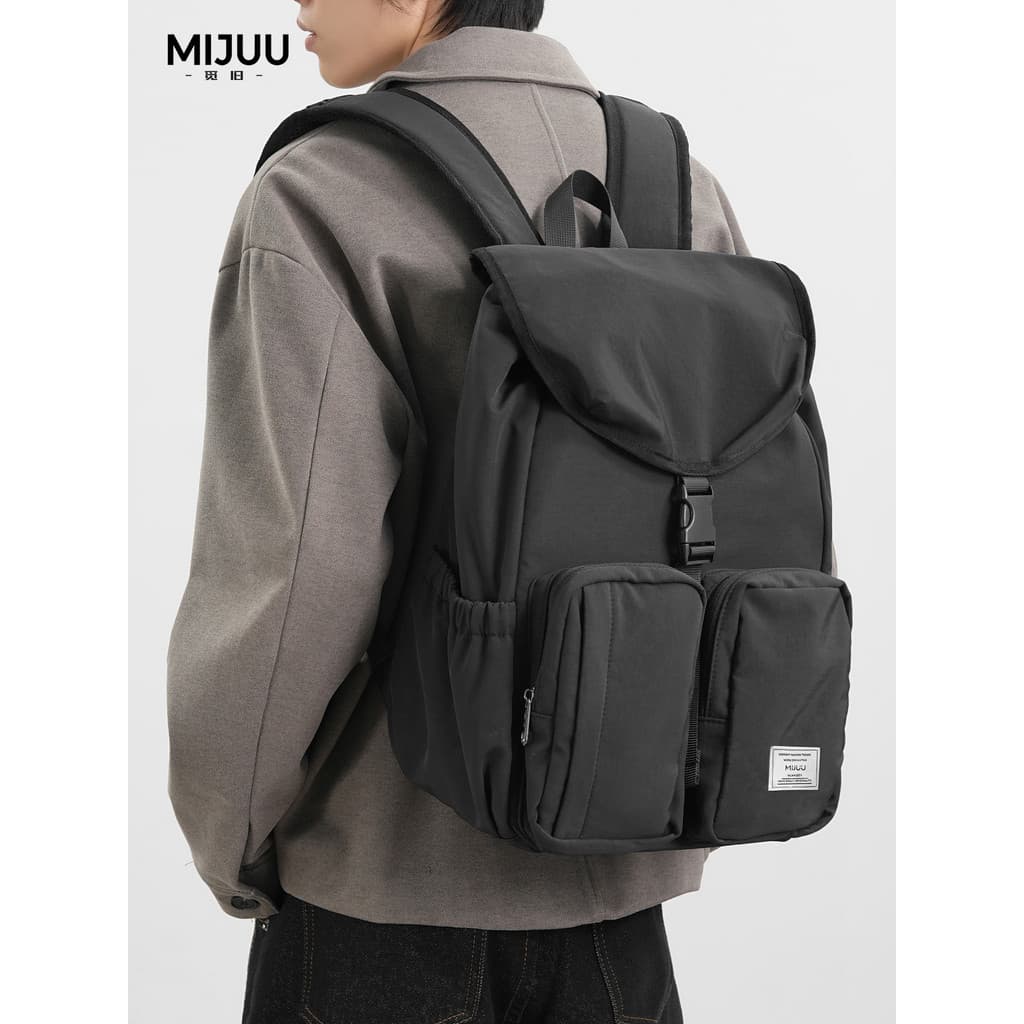 Procurando mochila antiga masculina trabalhando Commuter 53cm mochila de computador masculina grande capacidade leve via