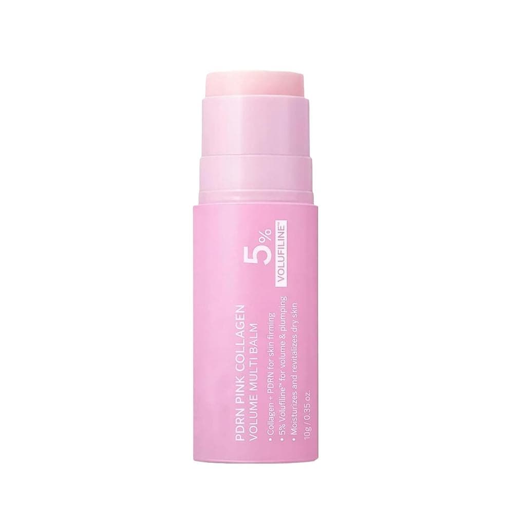 Bálsamo Labial PDRN-Colágeno, contendo 5% de Volufiline, possui efeitos hidratantes e de preenchimento, 0,35 onças (1).