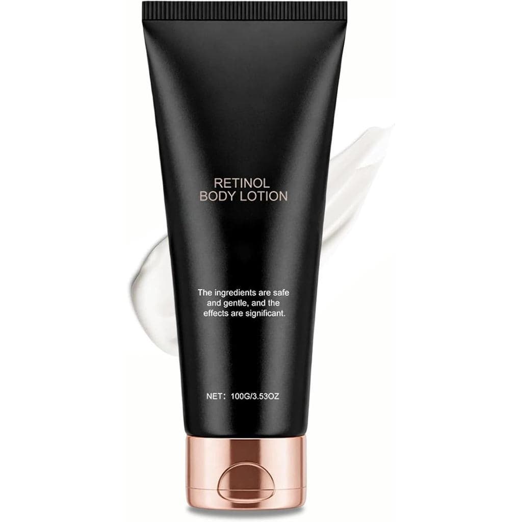 Loção Corporal com Retinol - Uma loção corporal firmadora que contém manteiga de karité, adequada para o corpo, com efei