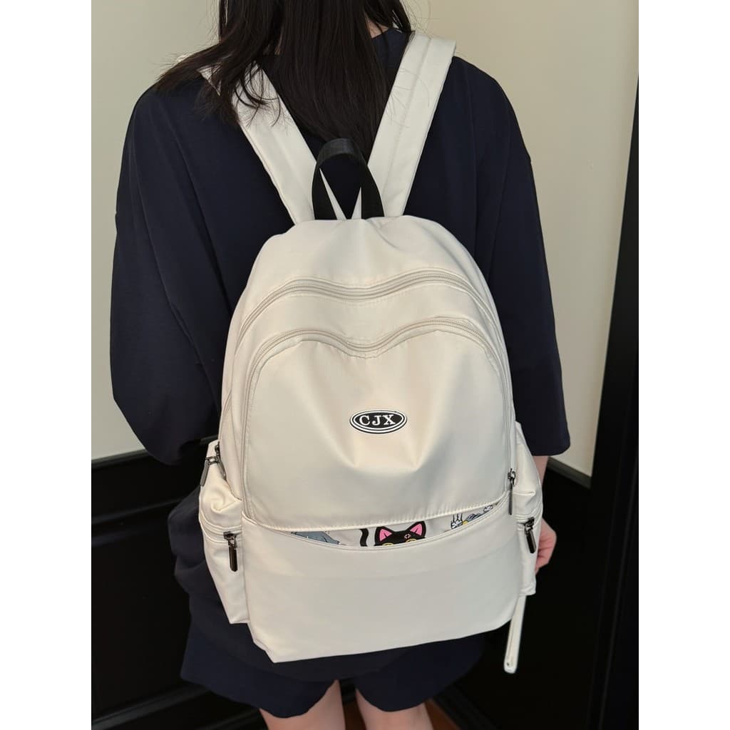 Nicho Design mochila feminina júnior estudantes do ensino médio mochila leve versão coreana Campus All-Match saco de esc