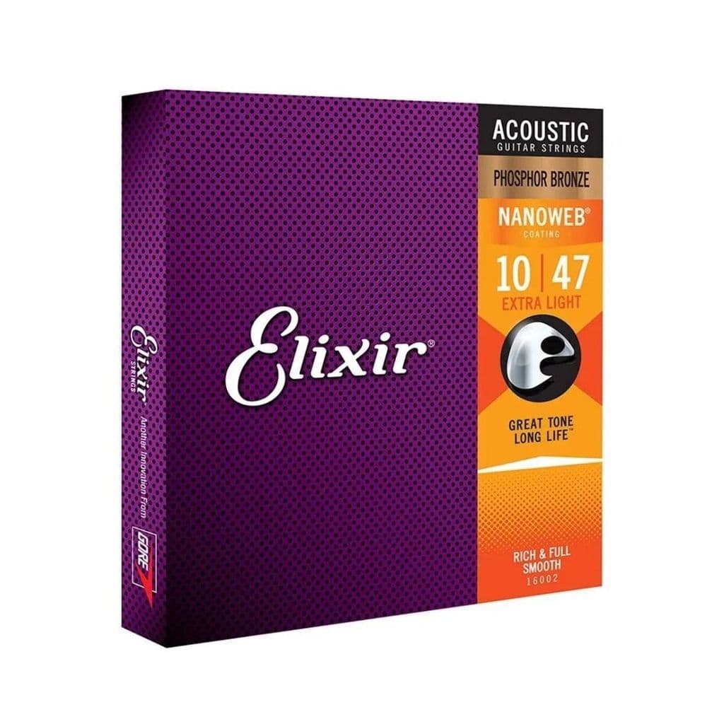 Encordoamento Elixir Phosphor Bronze Jogo Corda Violao 010
