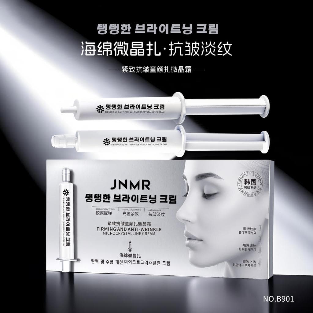 JNMR marca genuíno endurecimento Anti-rugas criança rosto creme microcristalino influenciador mesmo estilo cuidados com
