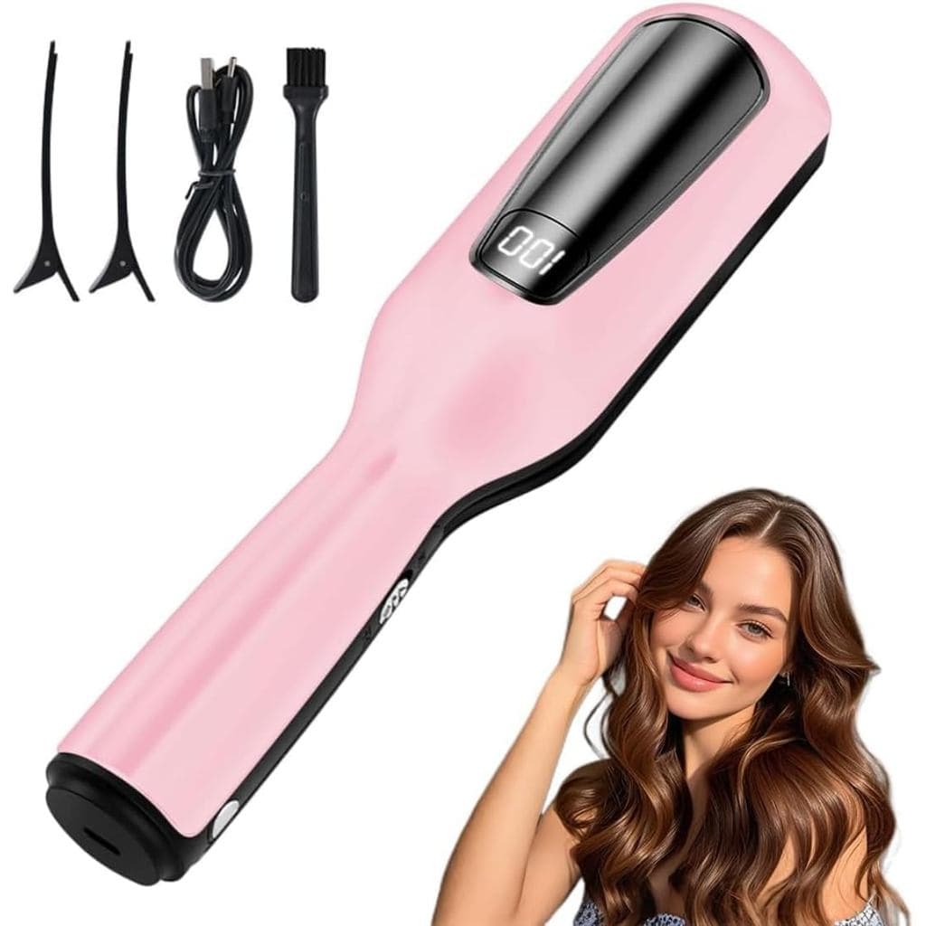 Cortador de Pontas Duplas Elétrico, Removedor de Pontas Duplas com Display LED, Cortador de Pontas Duplas Sem Fio com Ío