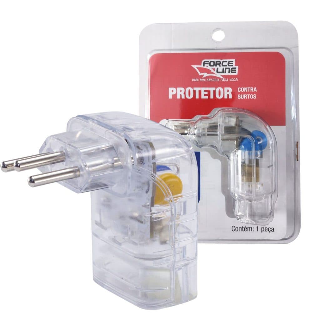 Protetor de surto Fit Dps 3 Pinos 20a Proteção de Surto 90°