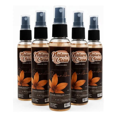 Kit C/ 5 Aromatizante Spray Automotivo/ambiente 60ml