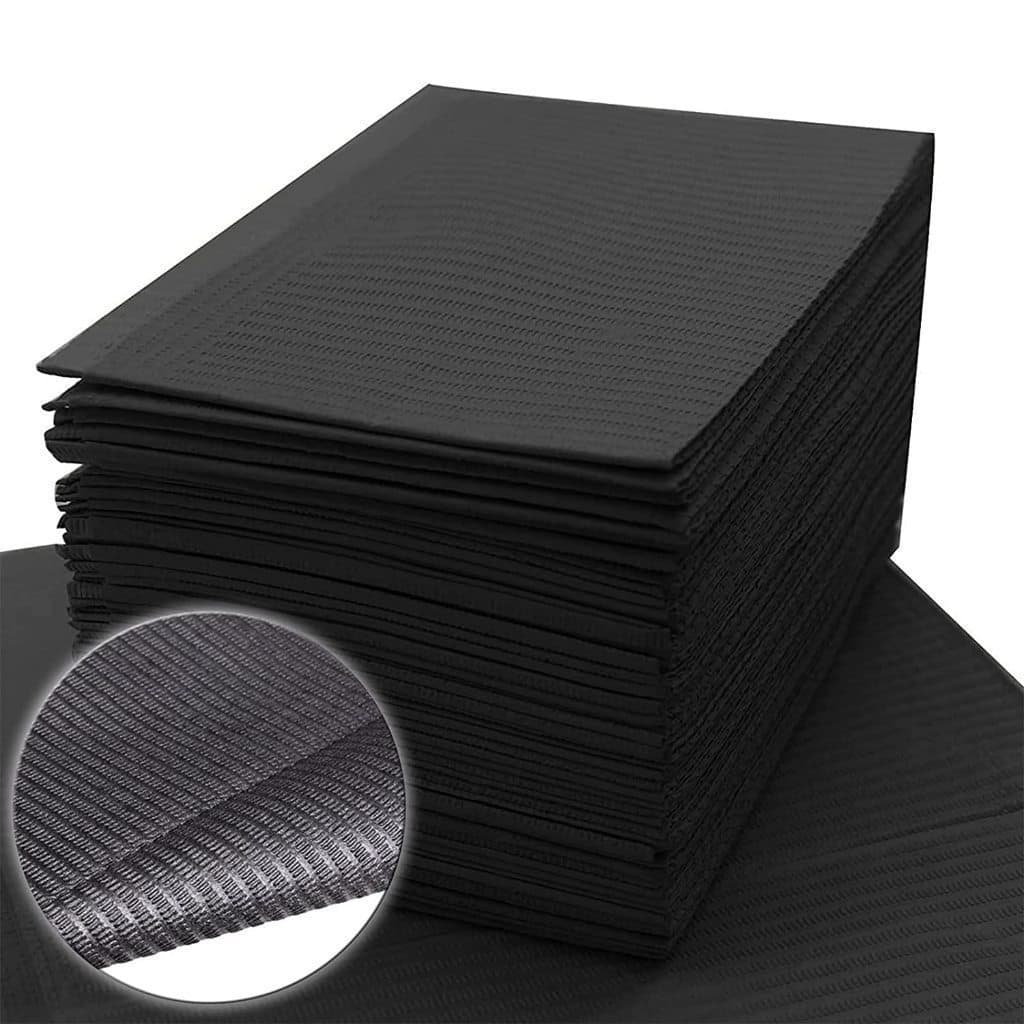 20 Pçs Tapete De Mesa De Tatuagem Descartável À Prova Dwaterproof Água Babadores Dentários Folhas Cobre Almofada Limpa