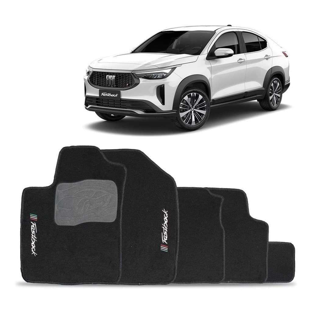 Jogo De Tapete Fiat Fastback 2022-2023 Carpete