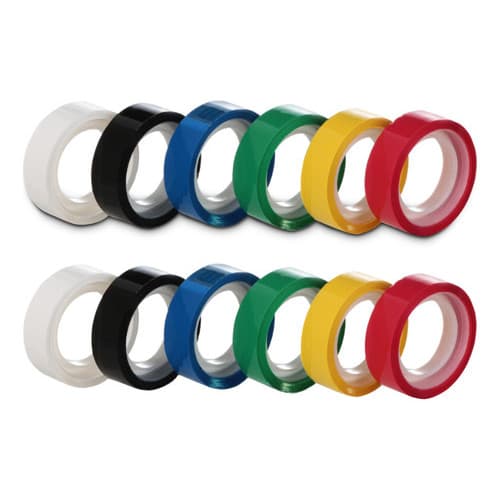 Kit 48 Fitas Adesiva Durex Colorida De 12mm X 10m Decoração Cor Colorido Lisa