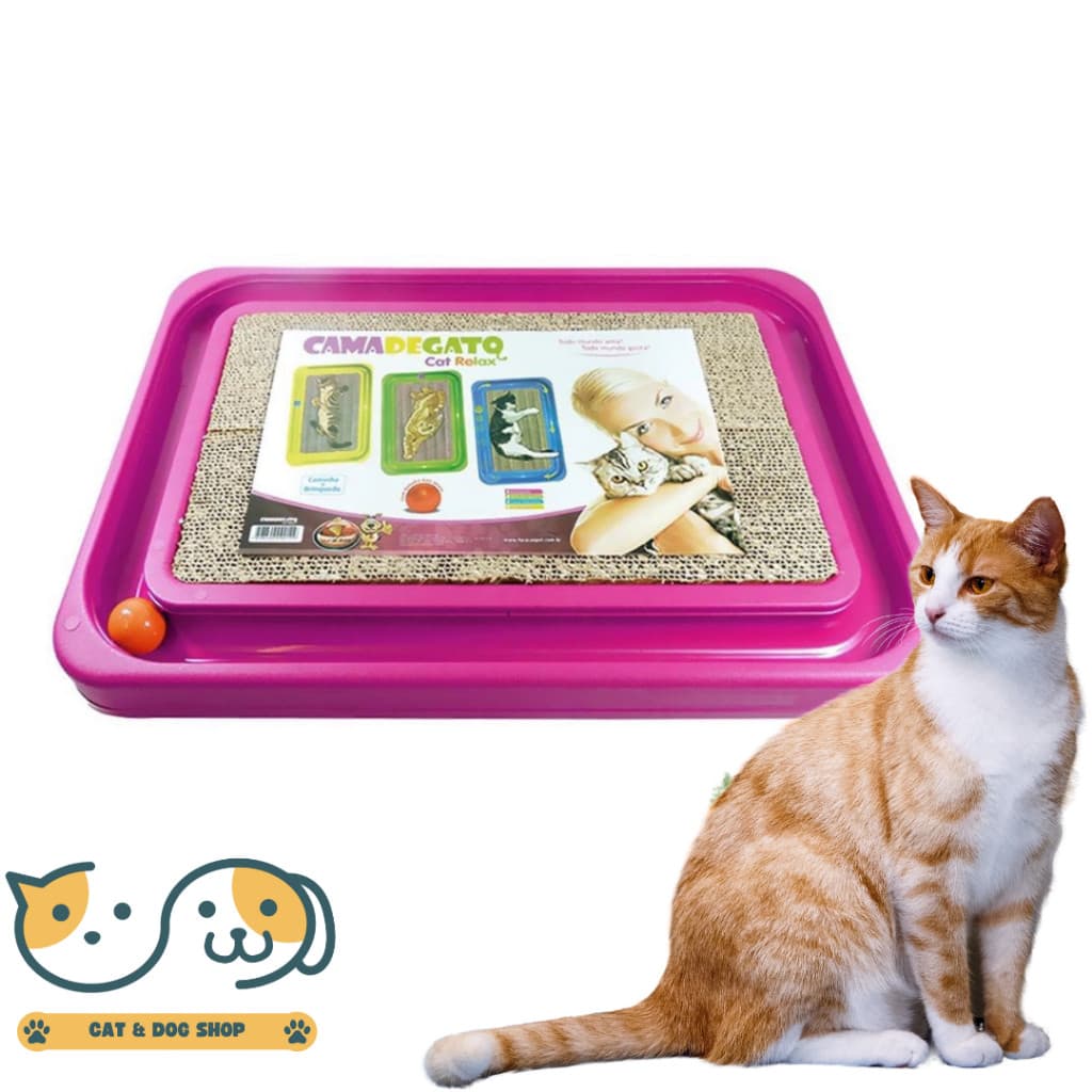 CatRelax Caminha e Arranhador Para Gatos - Furacão Pet