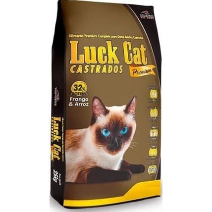 Ração racao LUCK CAT Gatos CASTRADOS 10,1 kg