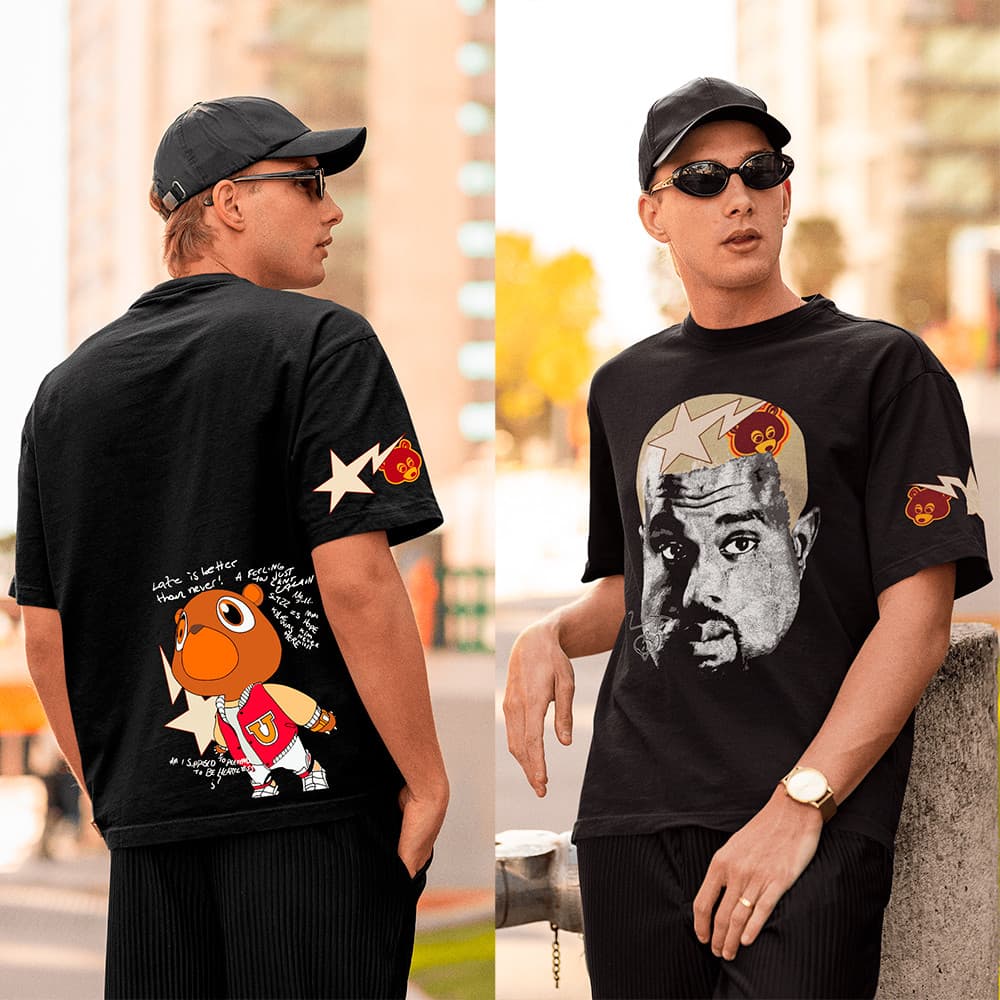 Camiseta Unissex Estampa Kanye West Ye Heartless - Camisa de Malha 100% Algodão - Envio Imediato - DR Bigorna