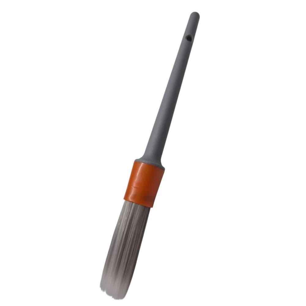 Pincel Automotivo Detalhamento Interno Nº 10 – Cerdas Macias Cinza, 210 mm