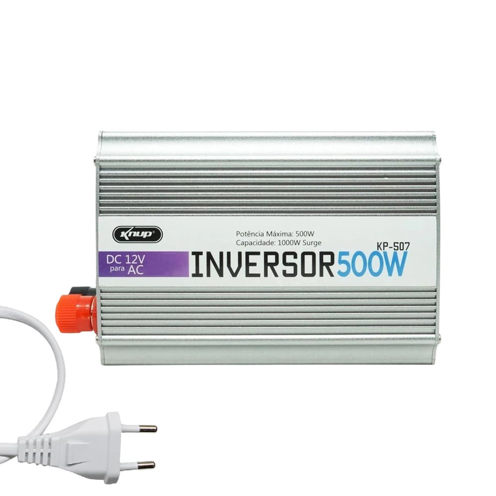 Inversor Transformador Conversor 500w Veicular 12v 110v 507