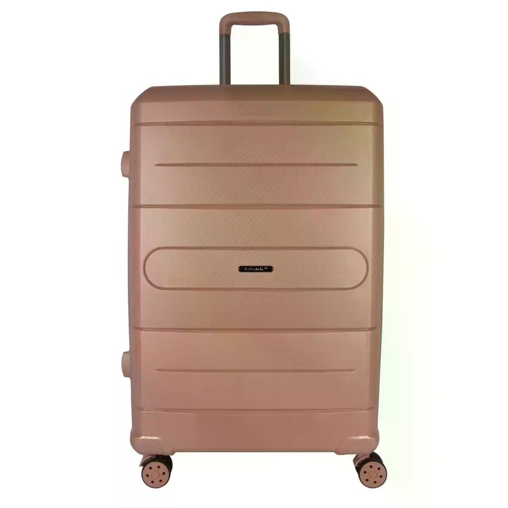Mala Grande 32kg Polipropileno Rodas Giro 360° Berlim Black Eco Le Postiche