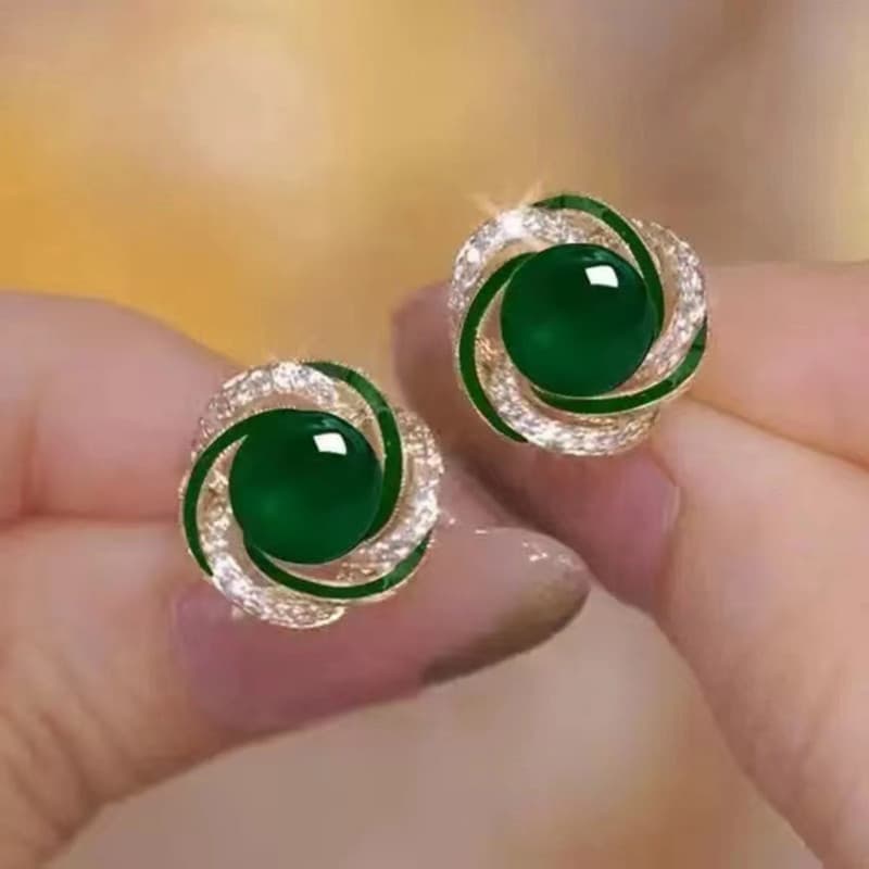 Brincos de pérola de diamante temperamento High-End sentir brincos femininos requintados pequenos acessórios de moda
