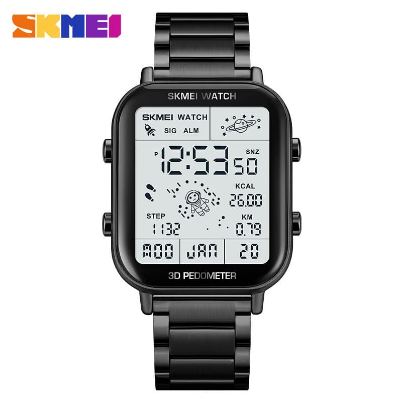 relogio masculino SKMEI Moda 3D Digital Multifuncional Relógios Masculino eminino a prova d água