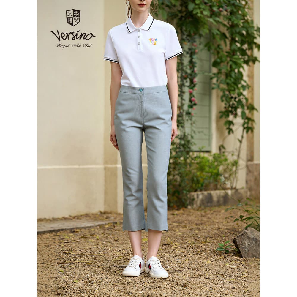 Versino versino calças casuais femininas verão novo estilo calças Jeans azul claro calças femininas até o tornozelo