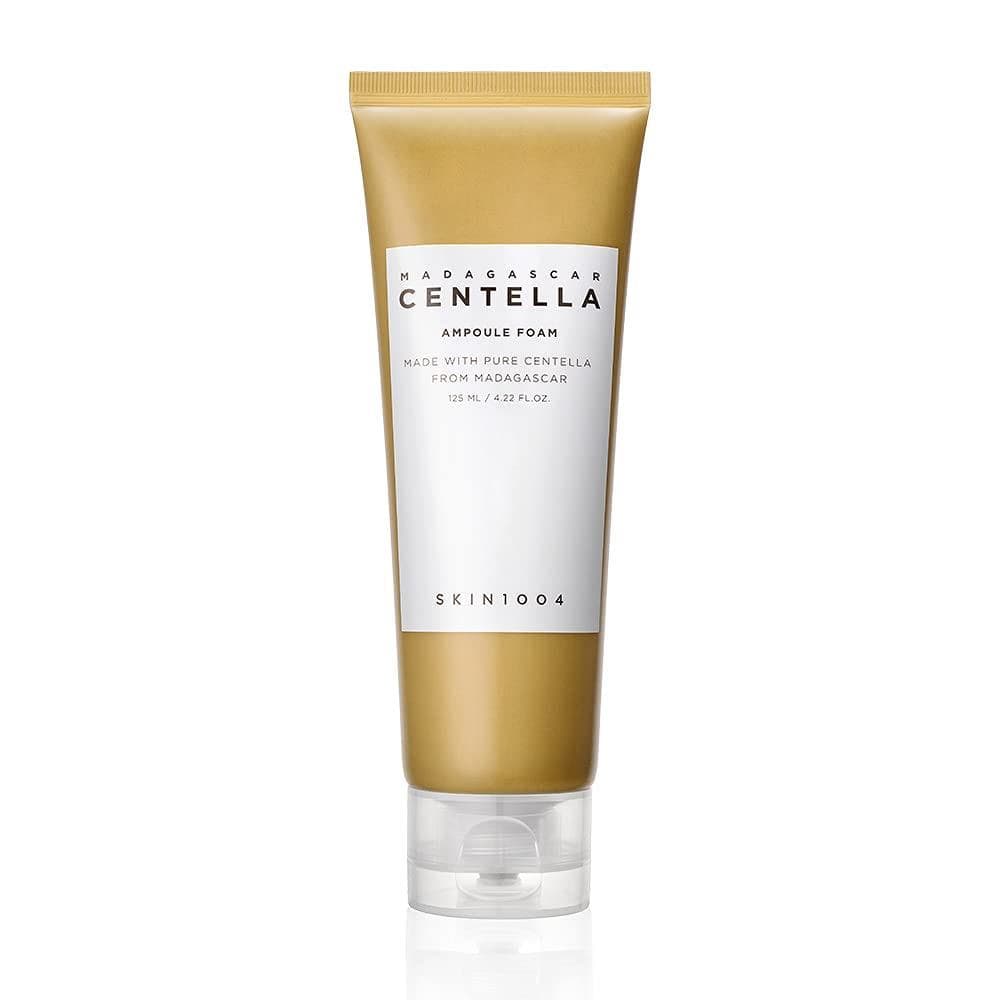 SKIN1004 Madagascar Centella Ampoule Foam, 4.23 fl.oz, Limpador Facial Coreano e Removedor de Maquiagem com Centella Asi