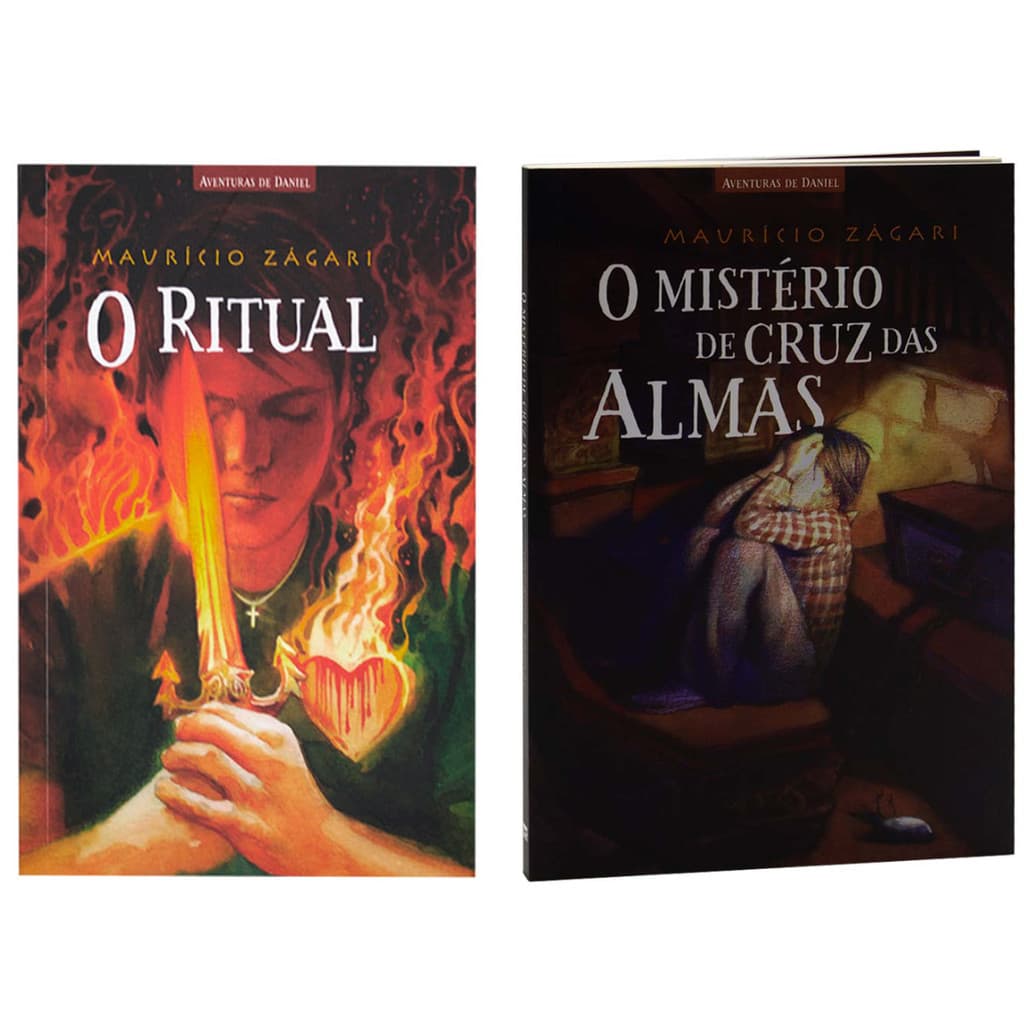 Kit 2 Livros  O Mistério de Cruz das Almas + O Ritual