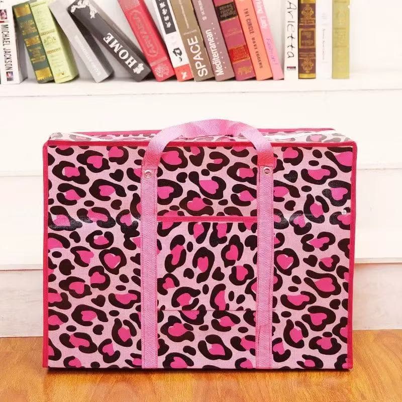Bolsa de Armazenamento Extra Grande, 80x60x26cm, Ideal para Mudanças e Roupas