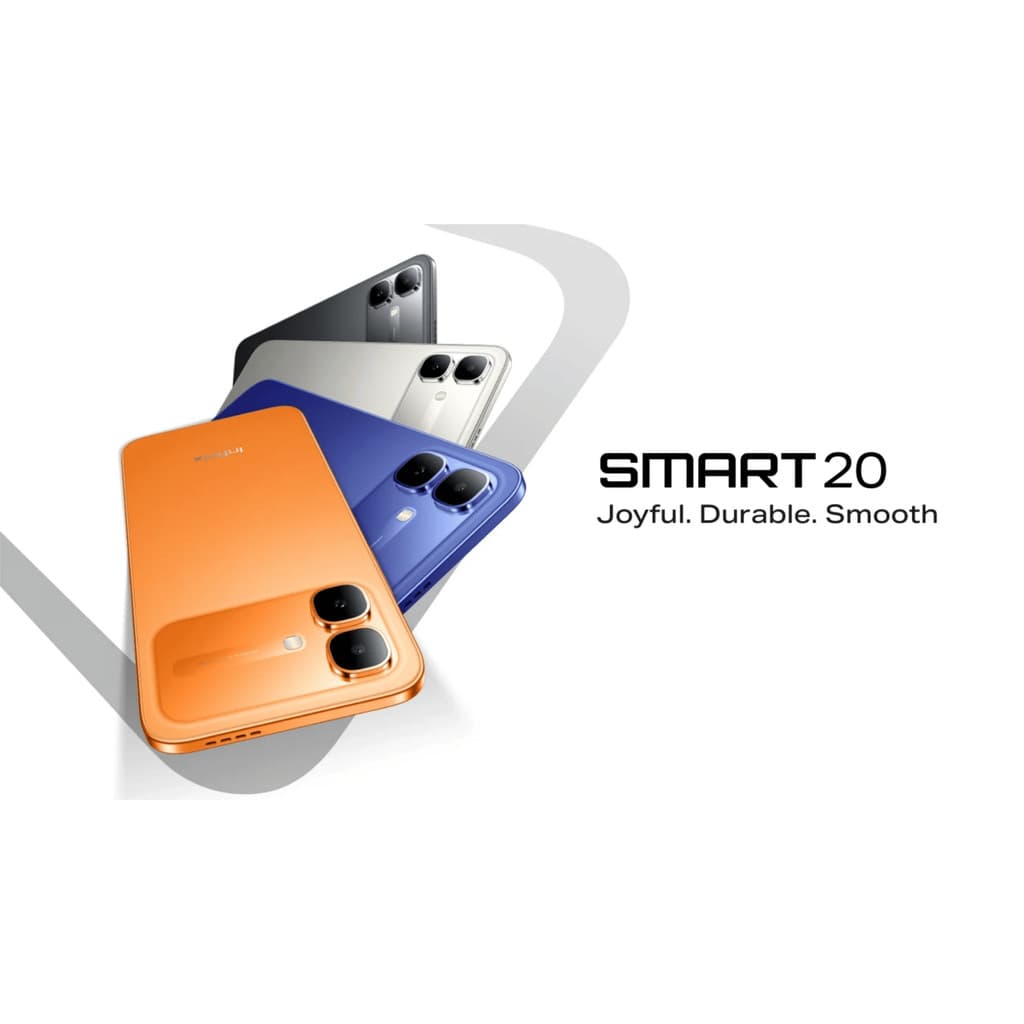 Infinix Smart 20 – Dual SIM LTE – 4GB RAM – 128GB de Armazenamento – Tela 6.78"