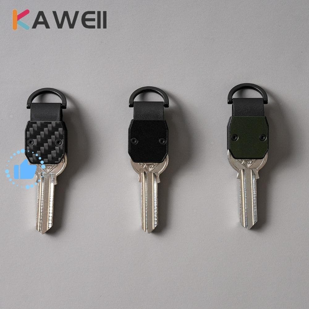 Organizador De Chaves KAWEII , Mini Porta-Em Liga De Alumínio , Preto Verde Contém 2 A 6
