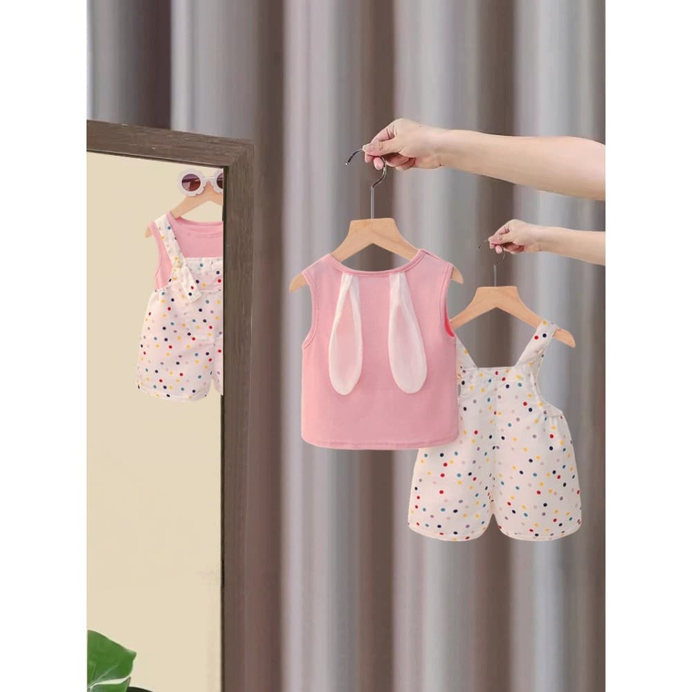 Meninas cinta terno roupas de verão 2026 verão crianças roupas crianças moda de manga curta menina camiseta calças terno