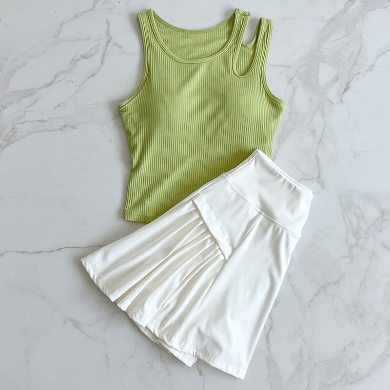 [Recomendado] Conjunto Esportivo Feminino Profissional para Corrida e Treinamento, Macacão Fitness Fino de Secagem Rápid