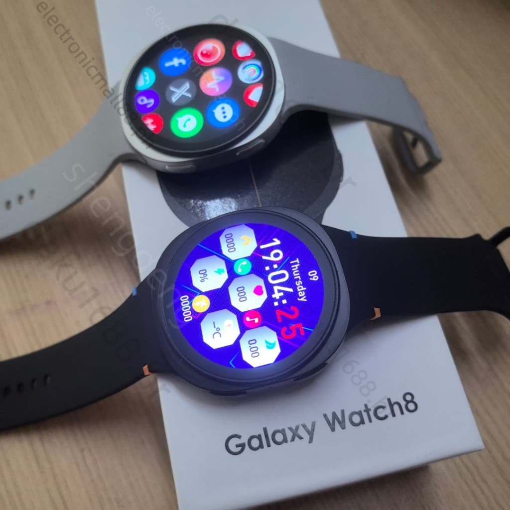 Logotipo Premium Do Relógio Inteligente Para Galaxy Watch 8 44mm BT Chamada Smartwatch Masculino E Feminino Android IOS