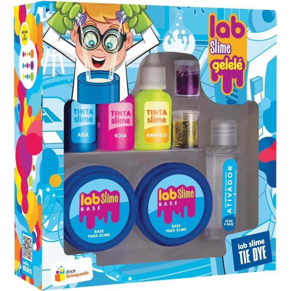 Slime Gelele LAB Slime Tie DYE 197G KIT