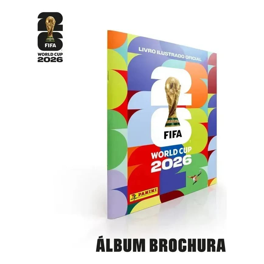 Álbum Copa Do Mundo 2026 Fifa Mundo Panini Copa  Edição Capa Brochura