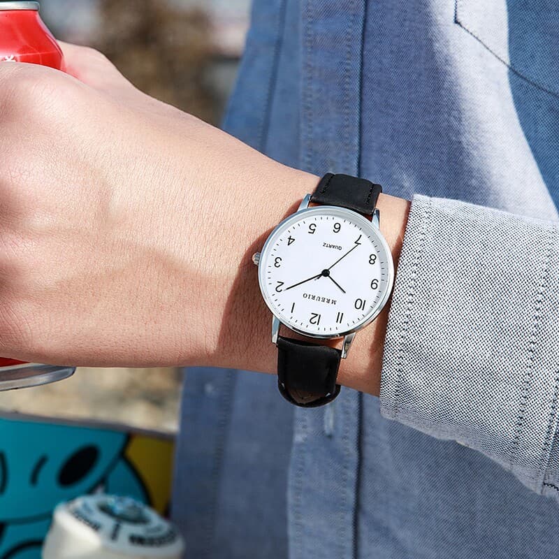 Rosé Ouro Relógio Importado Feminino Relógio Feminino Quartz Relógio de exame dedicado masculino feminino estudan