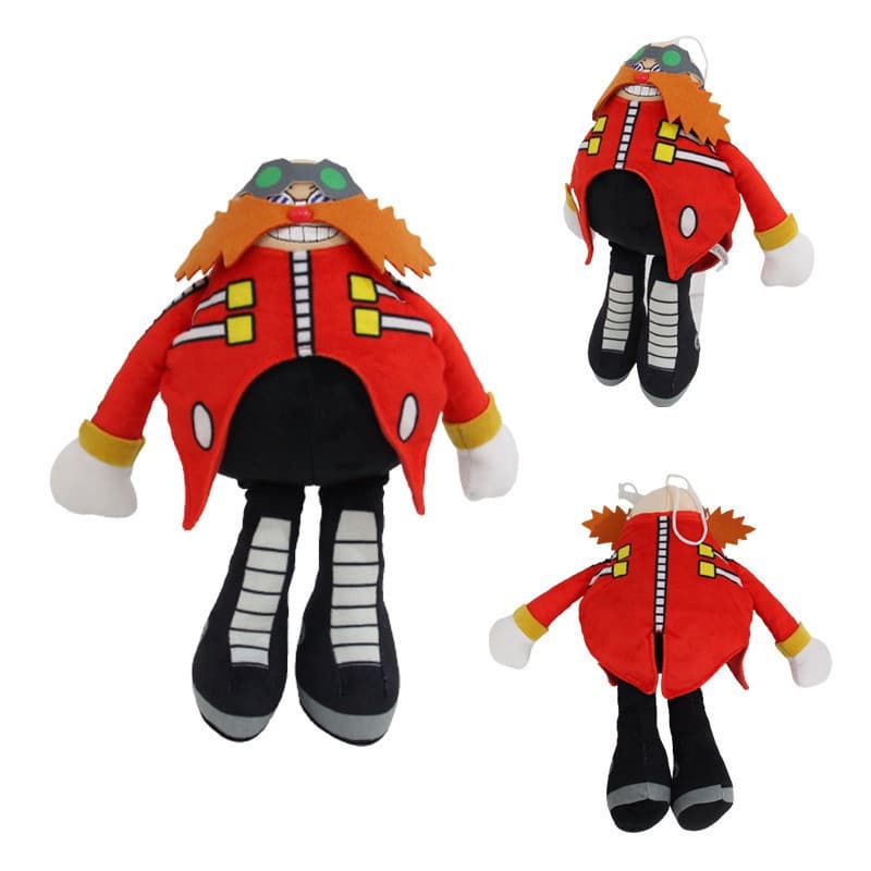 JAMXUN 30cm Super Sonic Ray O Esquilo Voador Amarelo Dr Eggman Brinquedo De Pelúcia Bonecos Presente De Natal Para Crian