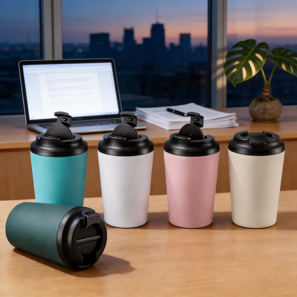 2026 Novo produto pronto estoque oz xícara de café forro de aço inoxidável com escala oz Bobo copo de leite lyh778.br202