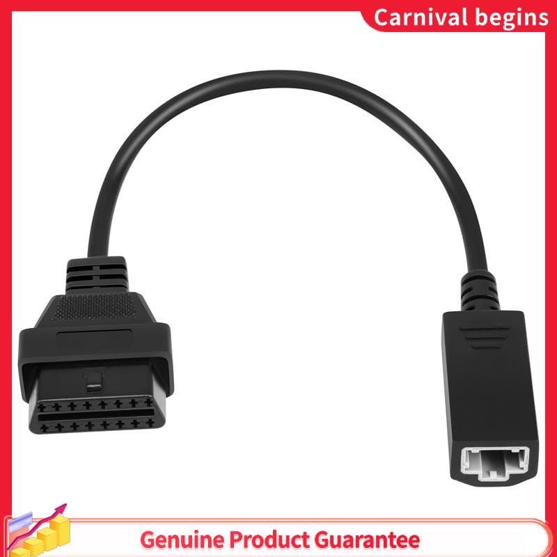 [haydenk1] Cabo OBD2 Para Adaptador OBD1 De 3 Pinos OBD2 OBDII Ferramenta De Diagnóstico Compatível Com Conector A 16