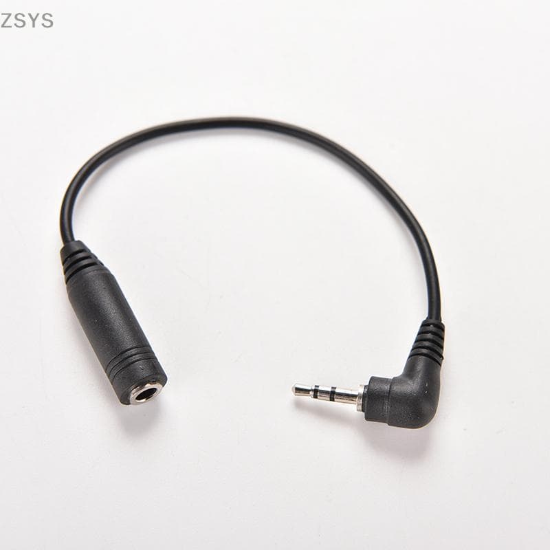 [ZSYS] Plugue Macho De 2.5 Mm Para 3.5 Fêmea Ja Estéreo AUX Áudio TRS Conversor Adaptador DG