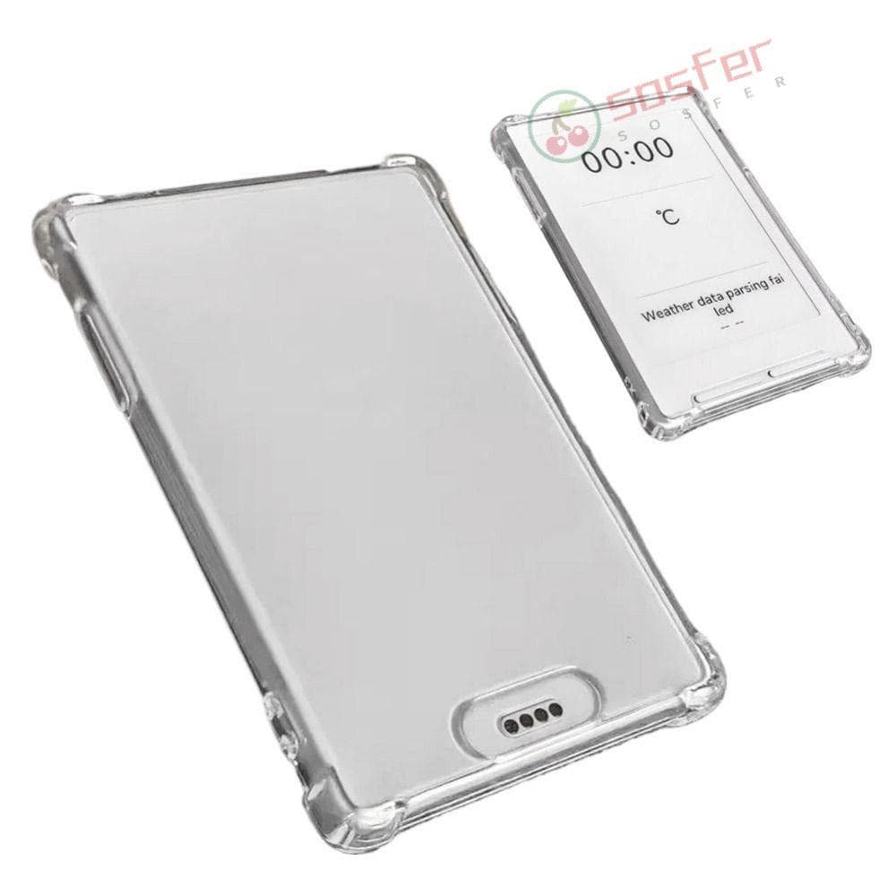 SOSFER 3.7 " E-Reader , Capa Protetora De Resistência A Quedas Em TPU Macio , Airbag Para XTEINK X3