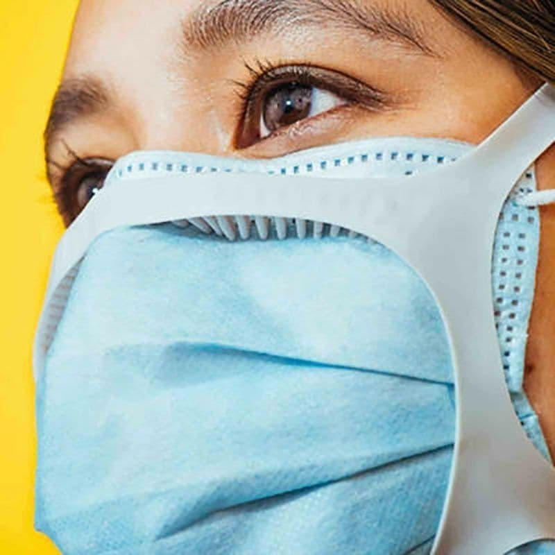 Maskbrace máscara Hoop suporte cinta fixa Anti-nevoeiro ferramenta útil não estrangular orelhas máscara de Silicone melh